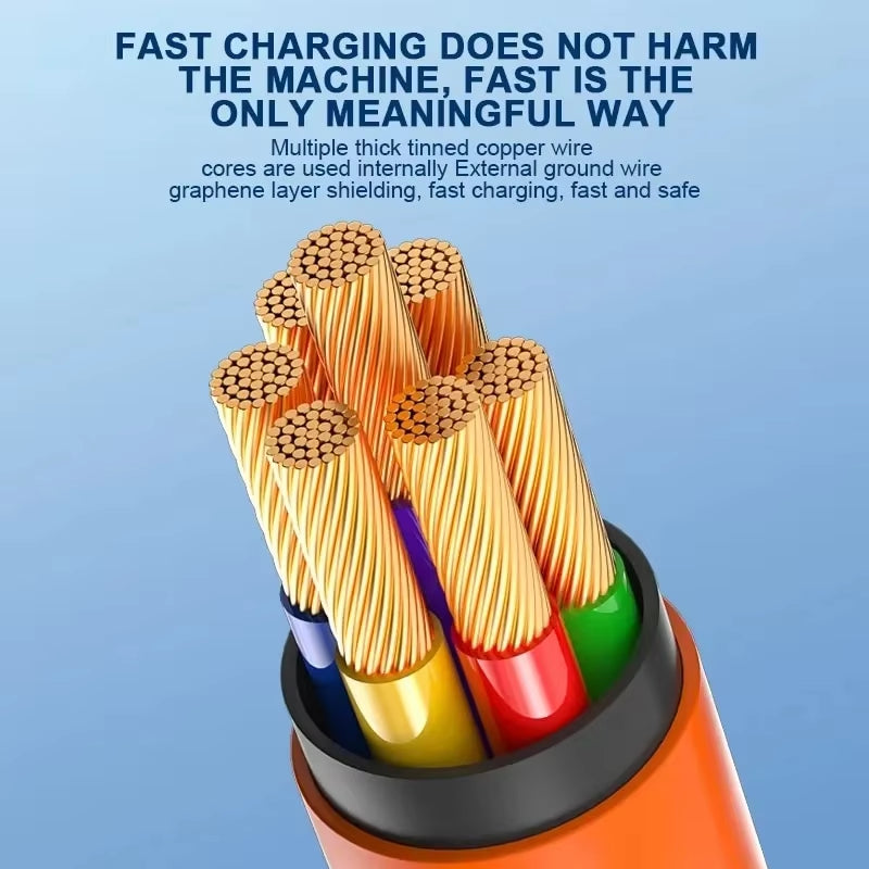 Cable Rudo USB type C carga rápida