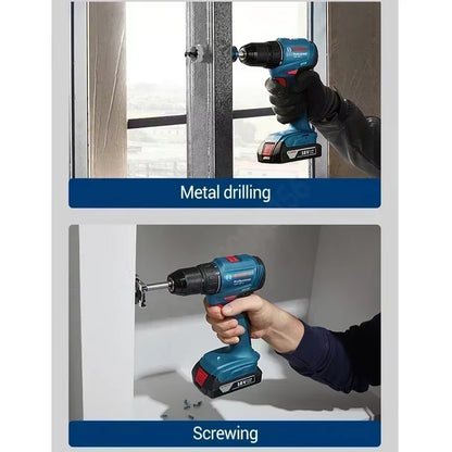 GSR 185-LI 18V Brushless Drill Driver Electric Screwdriver for Metal Wood Wall Cordless Professional Power Tool GSR185-LI