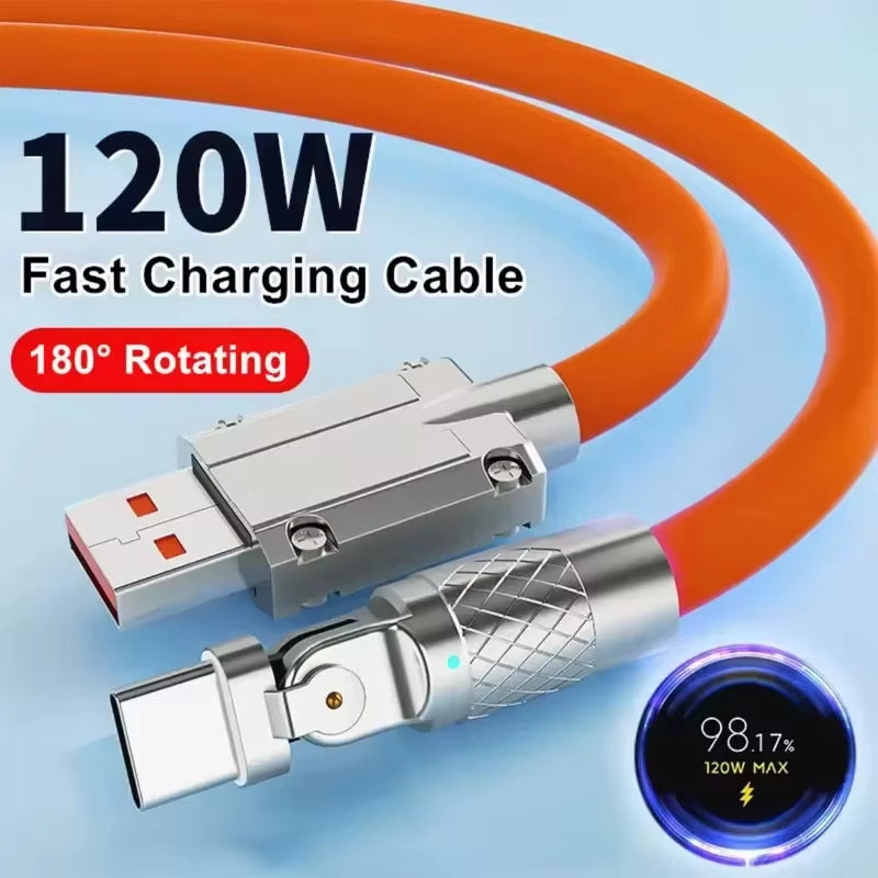 Cable Rudo USB type C carga rápida