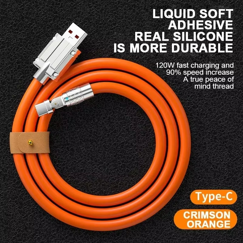 Cable Rudo USB type C carga rápida